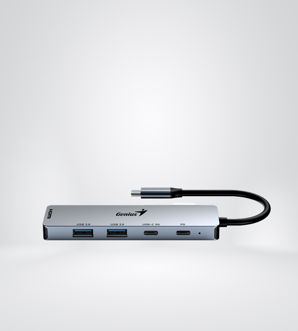 HUB USB-C GENIUS UH-500a